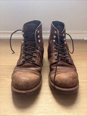 Red Wing Iron Ranger | Brown Leather Lace-Up Work Boots